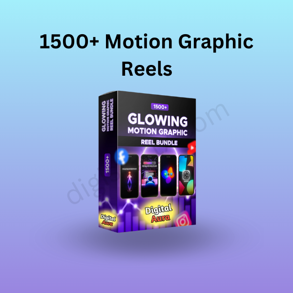 1500+ Motion Graphic Reels