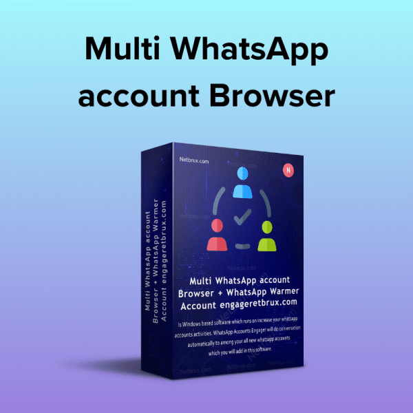Multi WhatsApp account Browser + WhatsApp Warmer / Account Engager