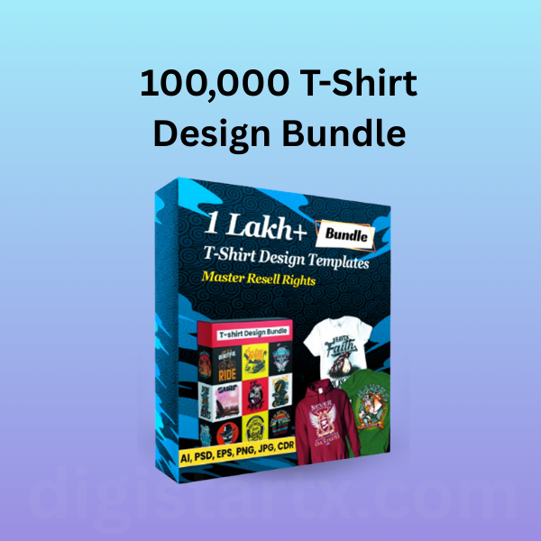 1 Lakh T-Shirt Design Bundle